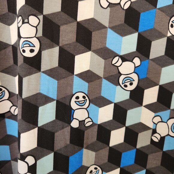 Disney Snowgies Frozen Fever Geometric Print Swing Tunic Top Tee Cute Large - Picture 3 of 11